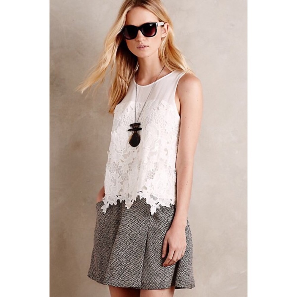 Anthropologie Greylin Nareh Lace Tank